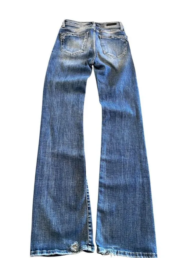 Black Women’s Boot Cut Jeans - Image 2