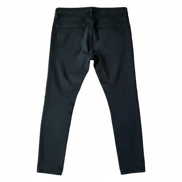 ZARA Basic Denim Black Low Rise, Skinny Jeans, US10 - Image 6