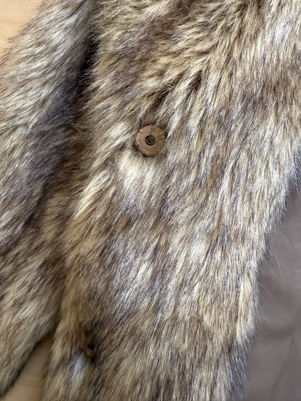 Abercrombie Faux Fur Coat - Image 3