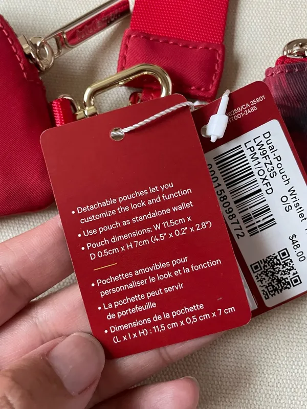 Lululemon Lunar New Year Dual Pouch Wristlet - Image 15