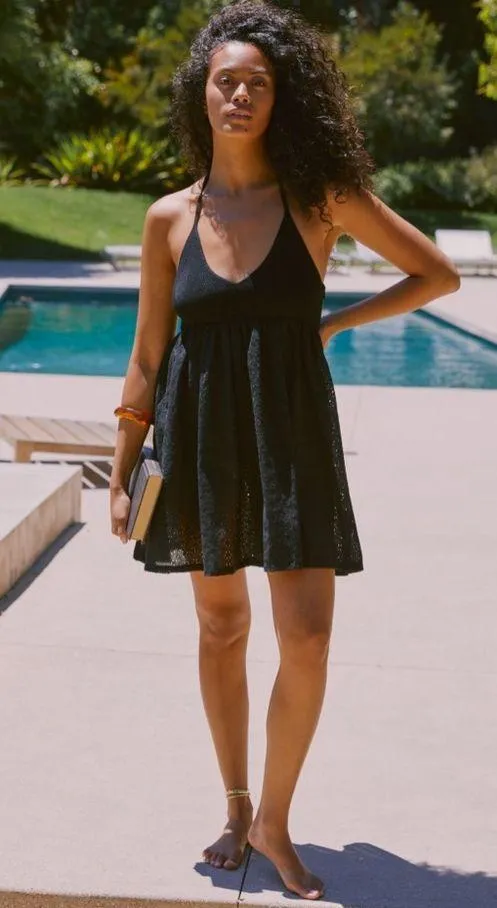 Anthropologie Eyelet Sweater Dress - Image 2