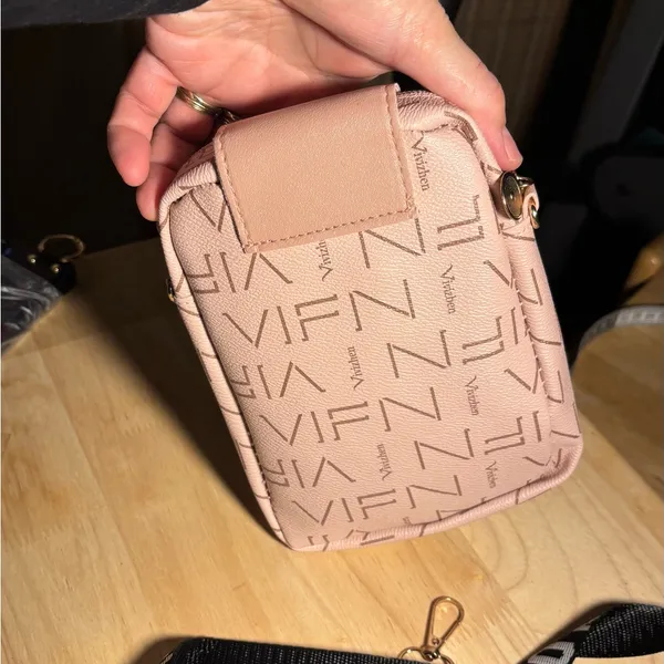 NEW Cute pink travel strolling crossbody purse bag - Image 5
