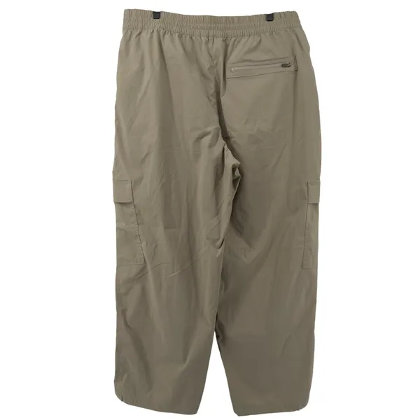 Athleta Cascade High Rise‎ Cargo Poplin Pant Oak Beige Women XL Pockets Y2K - Image 3