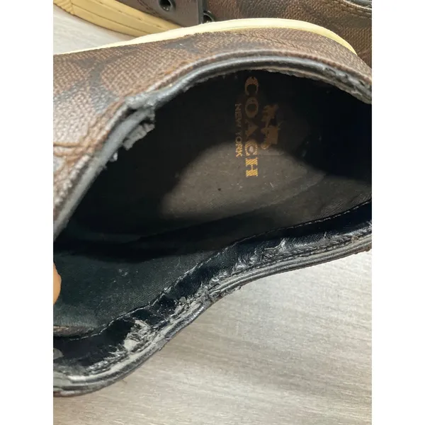 Coach Womens Parkway Casual Sneakers Lace Up Low Top Comfort - Image 8