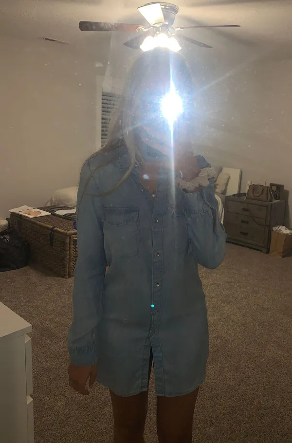 H&M Denim Dress - Image 2