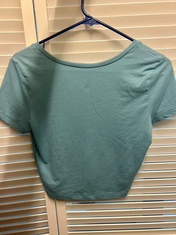Basic Tee Blue Size M - Image 2