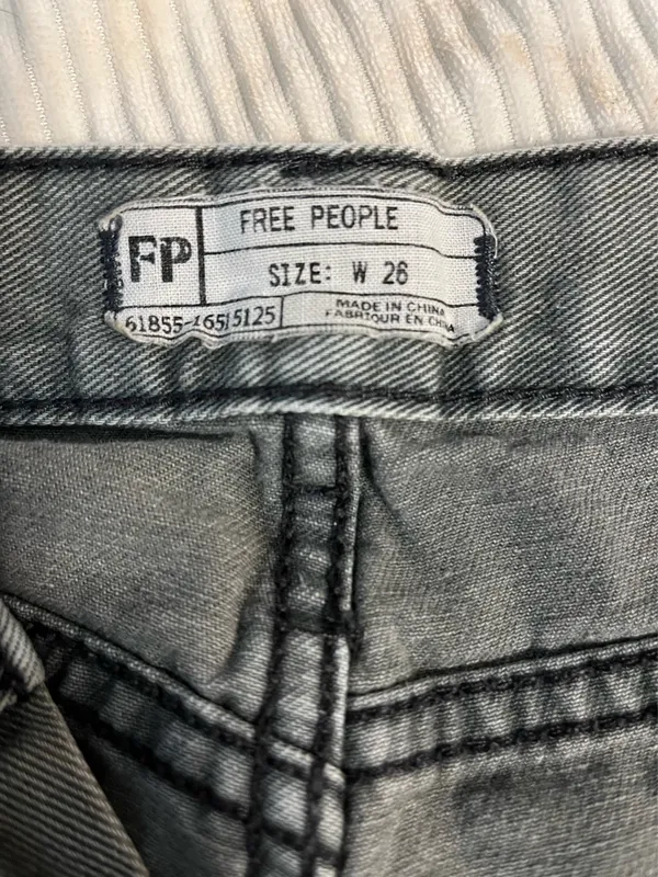 free people jean shorts - Image 4