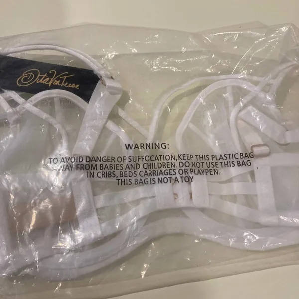 NWT Dita Von Teese Maestra White Lace Underwire Balconette Bra Size 32DD - Image 7