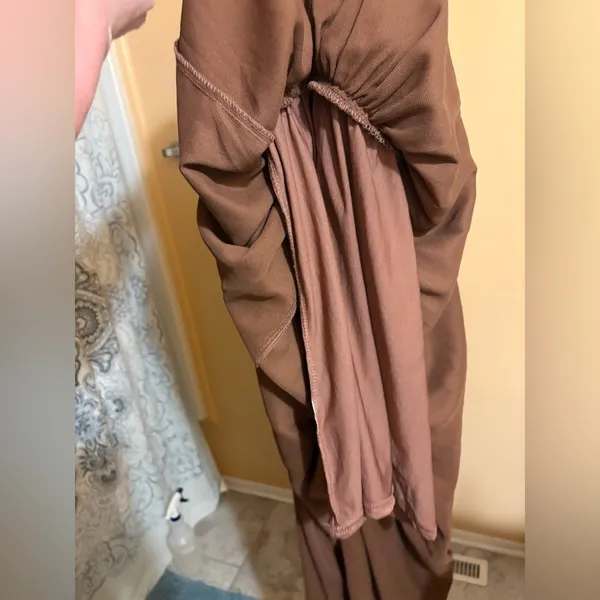 Baltic Born Sicily Satin Wrap Maxi Dress - Image 8
