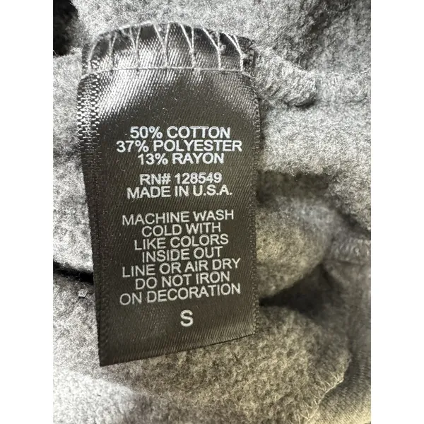 Aviator Nation Velvet Striped Pullover‎ Hoodie Gray Size Small - Image 12