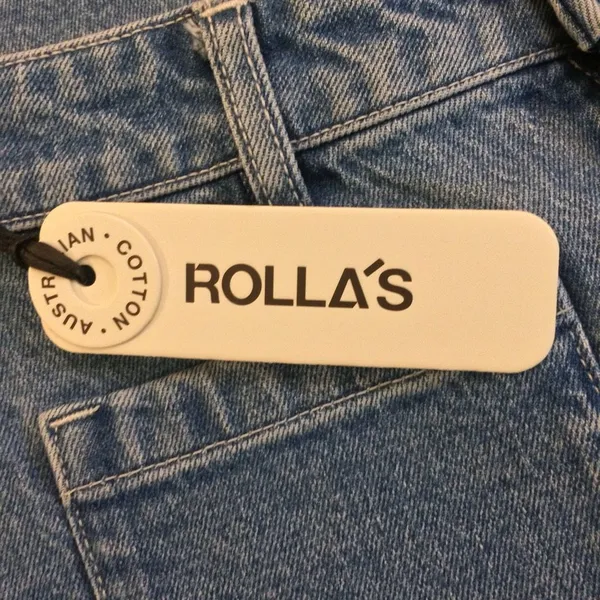 NWT Rolla’s the sailor high rise wide leg blue jeans 27 - Image 5