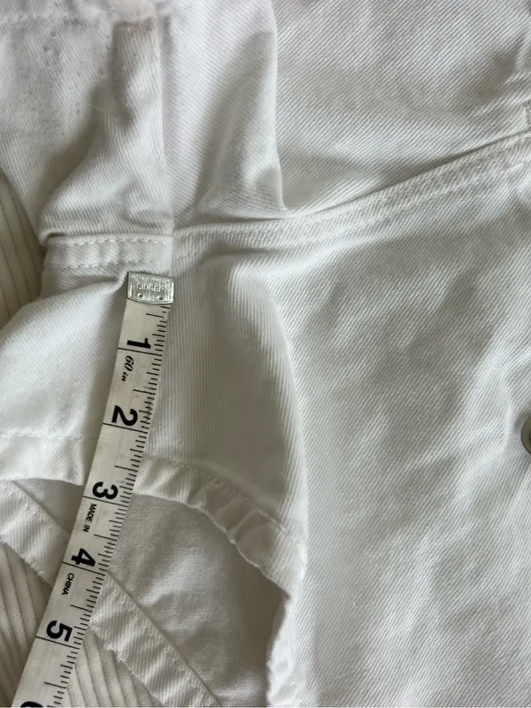 White High-Rise Button-Front Women’s Skort - Image 8
