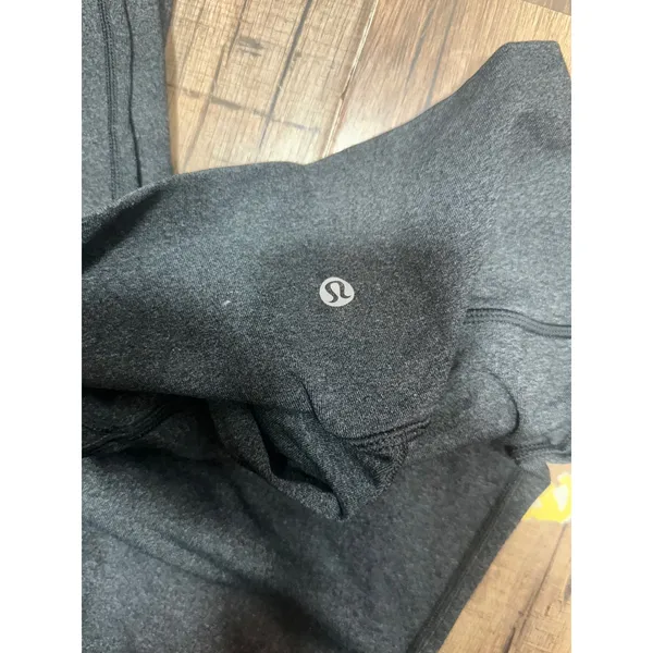 Lululemon Groove Super-High-Rise Flared Pant Nulu Heathered Graphite Grey Size 2 - Image 4