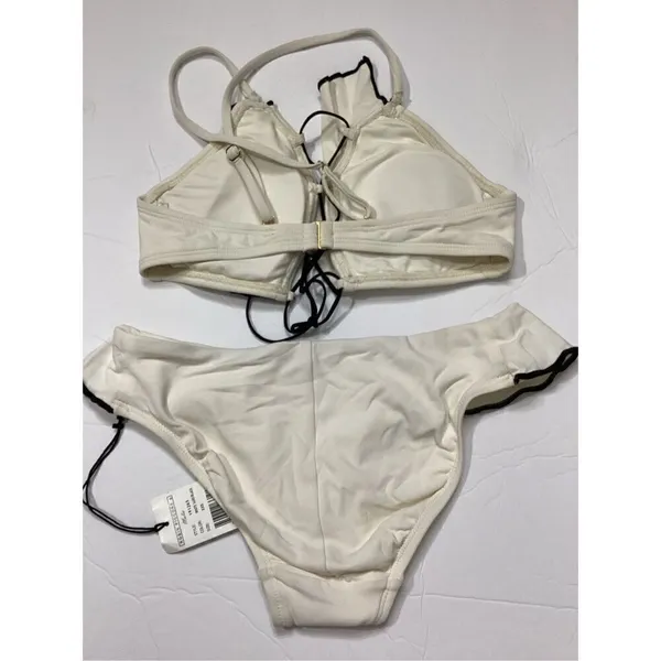 New. Robin Piccone ivory bikini. XXS/XS. Retails $189 - Image 7