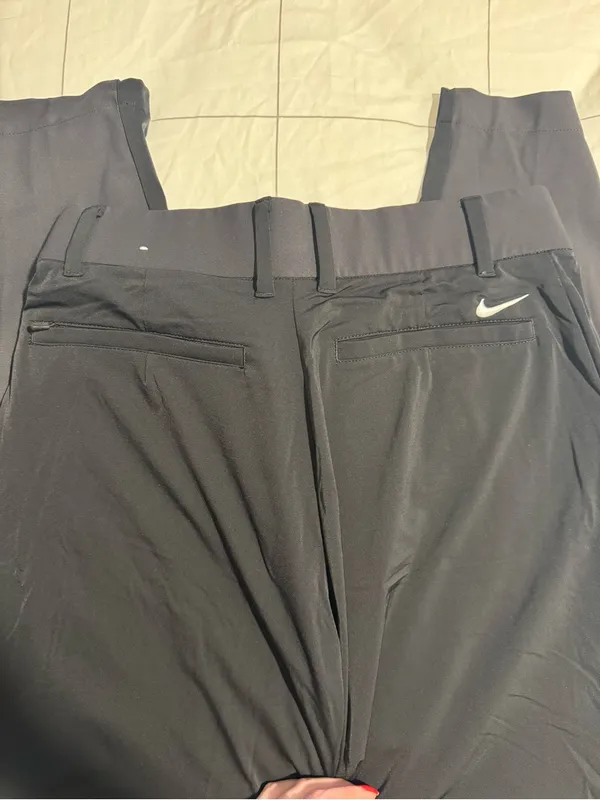 Black womens Nike golf pants - Image 4