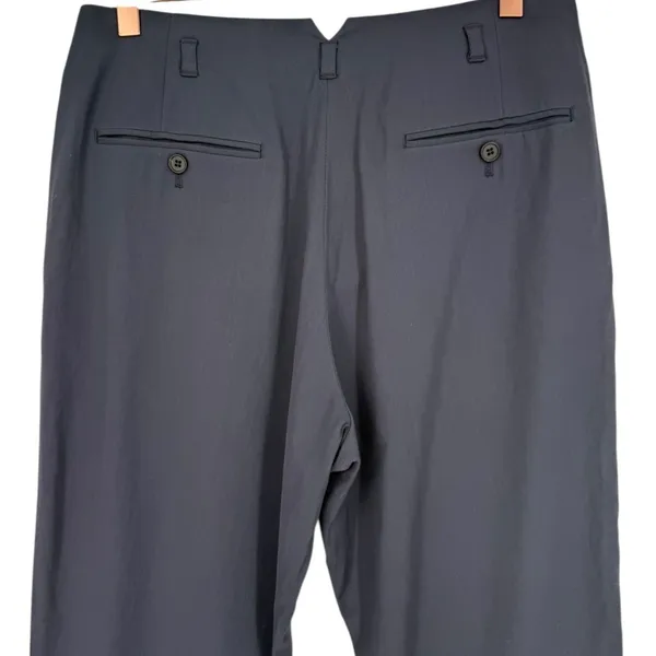 NWOT ALLSAINTS Womens‎ Lyon Asai Trouser Pants Navy Pleated Size 2 Contemporary - Image 7