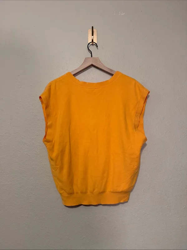 Anthropologie Maeve Slouchy Cardigan Sweater Vest Size Medium - Image 7