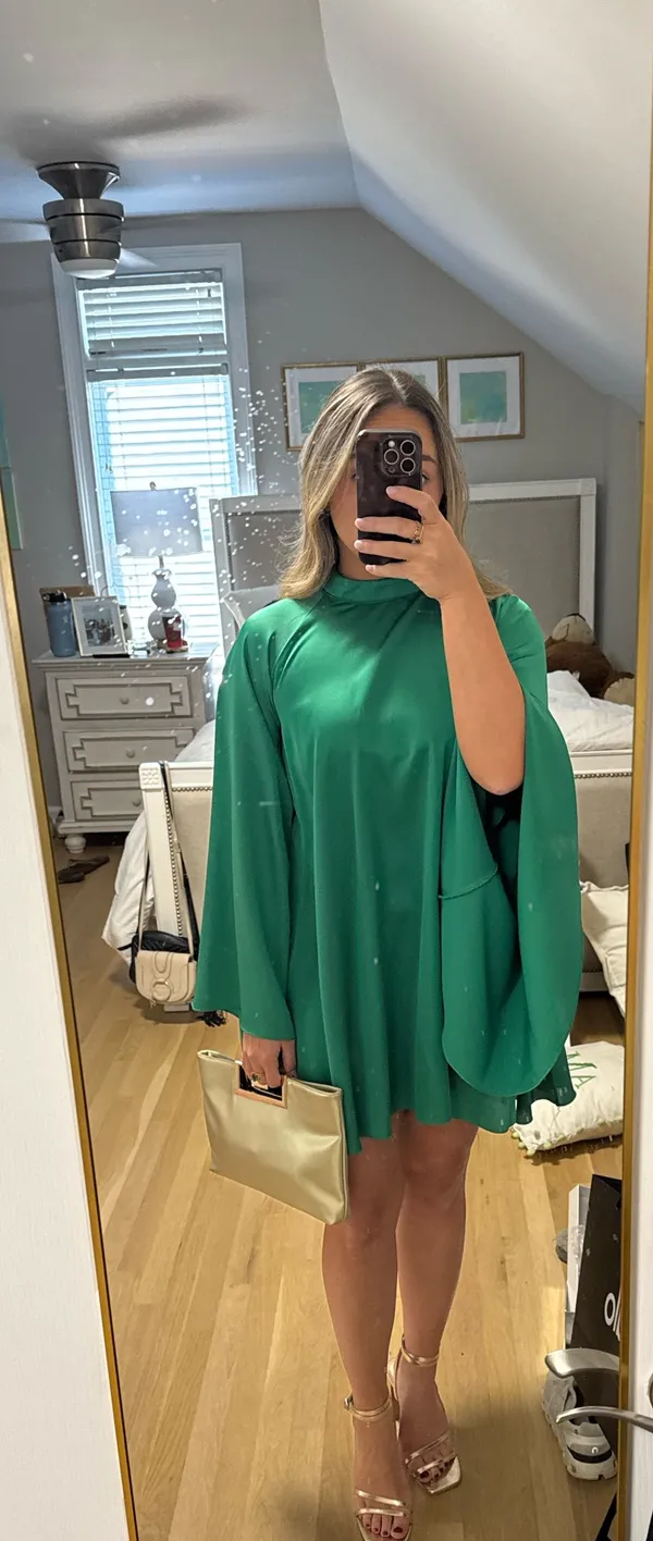 Green Semi Dress - Image 2