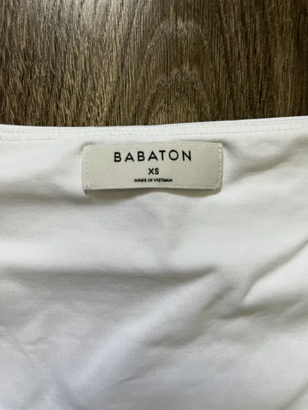 Aritzia White Cropped Tank - Image 4