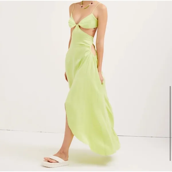NWT‎ For Love & Lemons Toni Cut Out Maxi Dress Sz Small $297 - Image 10
