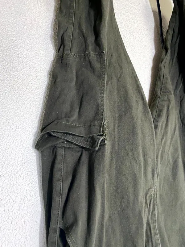 Madden Girl Womens Cargo Jogger Pants Olive Green Size XL - Image 3