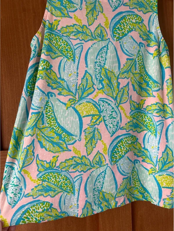 Lilly Pulitzer Kristen Swing Tank Top in Urchin Pink Vitamin Sea Women’s Small - Image 5