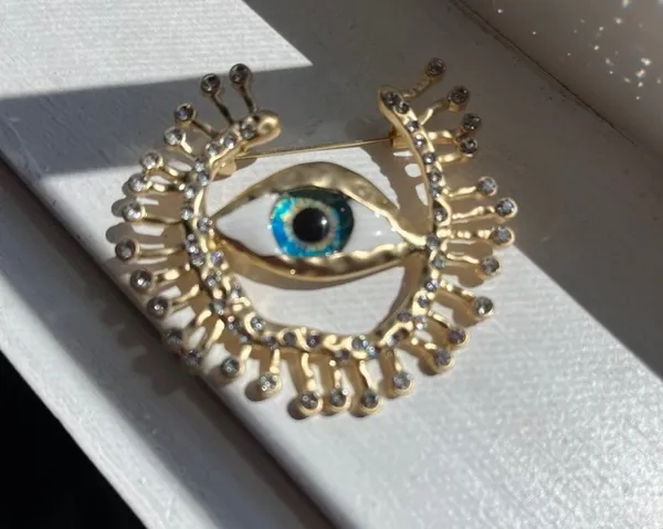 Anthropologie eye pin - Image 2