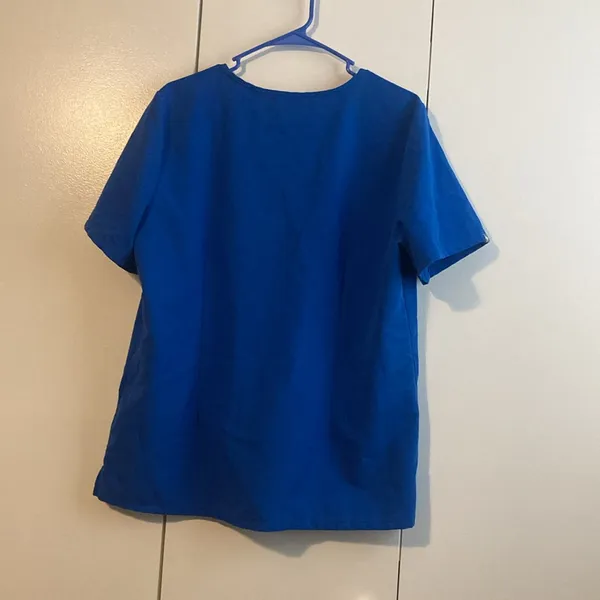 Figs Technical Collection Women’s Size XL Blue Color Scrub Top - Image 6
