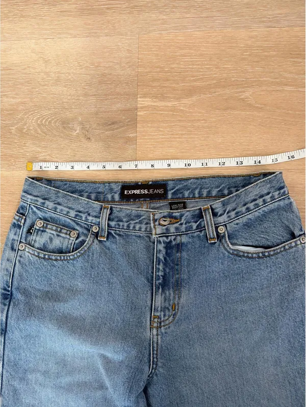 Express Low Rise Boot Cut Jeans - Image 8