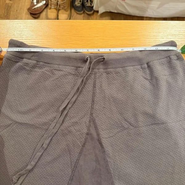 vintage y2k Hard Tail Forever grey/brown mini skirt size medium 100% cotton - Image 6