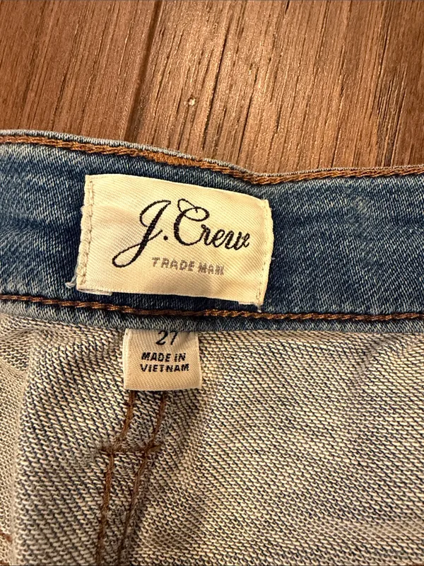 J. Crew Light Blue Stretch Skinny Jeans Size 27 - C70-017 - Image 3