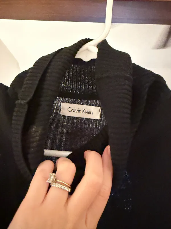 Calvin Klein Turtleneck Sweater Dress with tie - Image 2