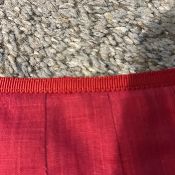 J. Crew Orange Pink Midi A-Line Skirt - Image 7