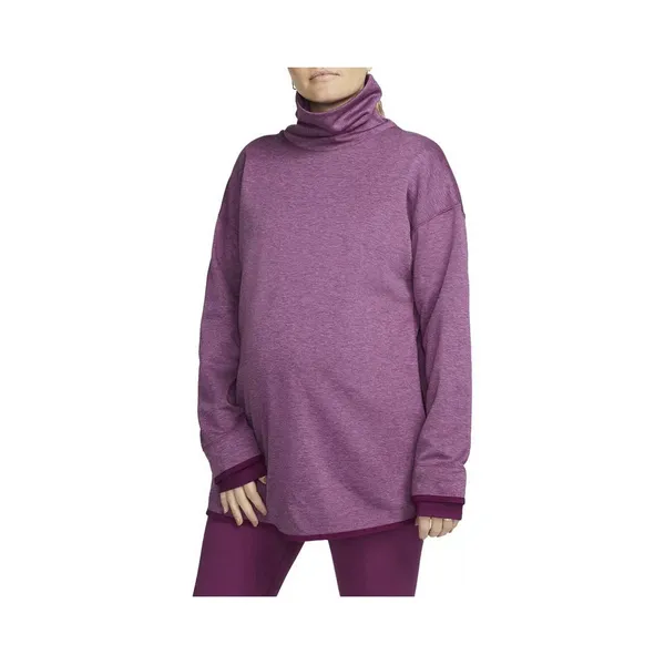 Womens Nike Maternity Reversible Pullover Loose Dri-Fit Archaeo Pink Size Med - Image 12