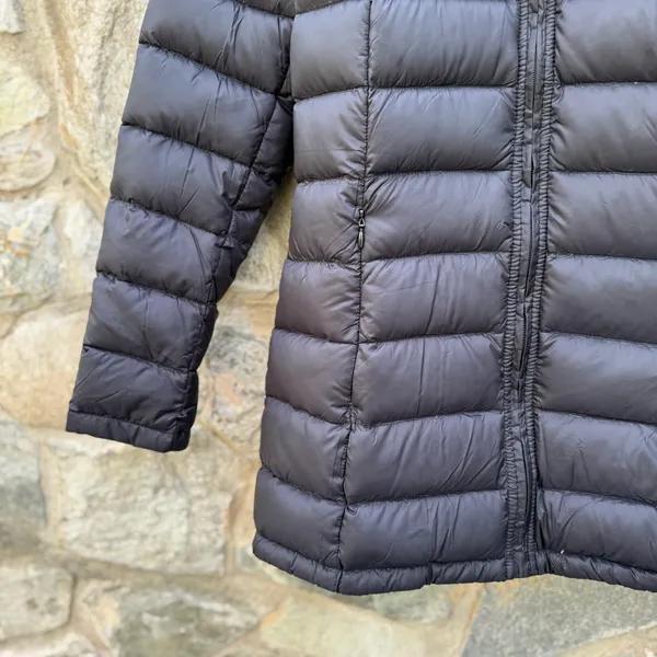 1 Madison Down Expedition Black Lightweight Puffer Jacket - Image 3