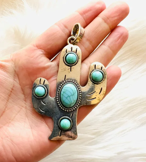 Western Pendant Silver - Image 4