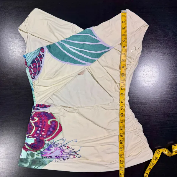 Women’s Roberto Cavalli Multicolored Blouse Size 46 (US 10) - Image 7