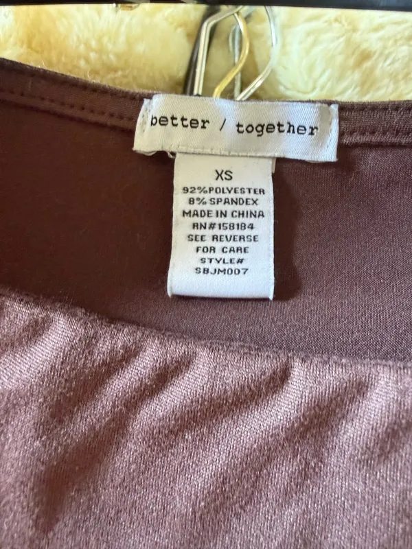 Brown white and black tops Multiple Size XS - Image 3