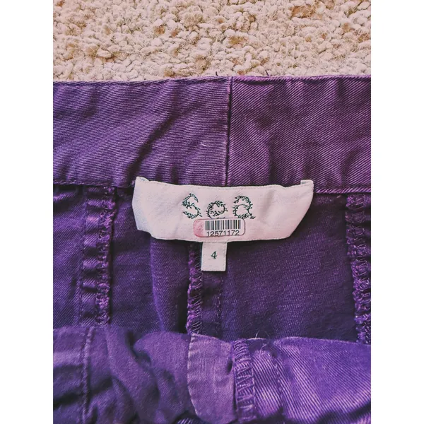 Tuckernuck SEA Womens Quilted Barrel Cargo Pants Size 4 Purple Utility Scandi - Image 6