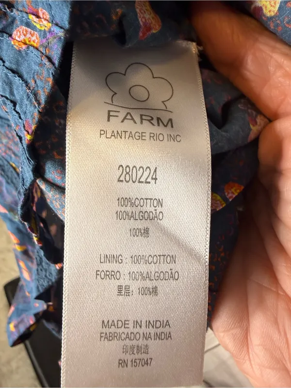 Farm Rio Mini Cashew Dress - Image 6