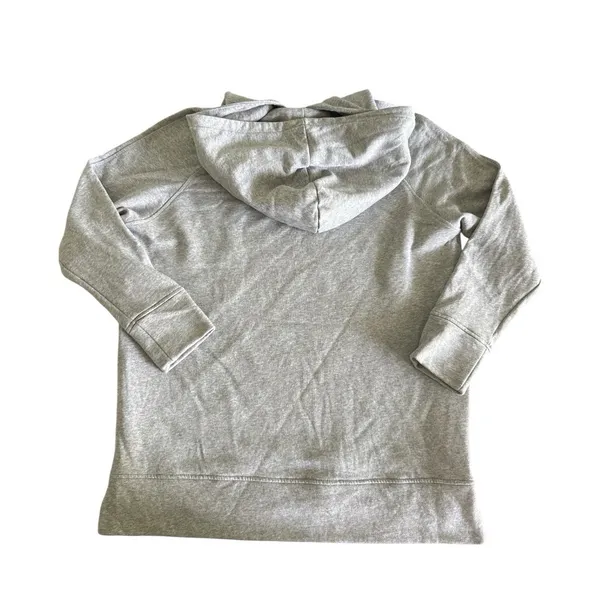Varley Cozy Pullover Hoodie Sweatshirt Size Large Gray Side Zippers Oversized - Image 9