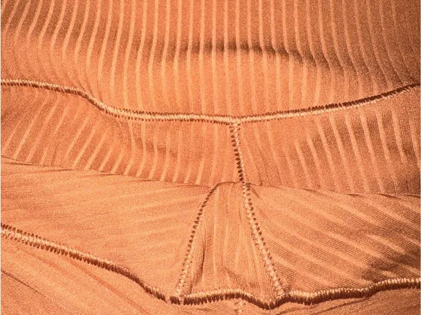 Sunzel Ribbed Flare Leggings – Light Brown Clay, Size S, NWOT - Image 6