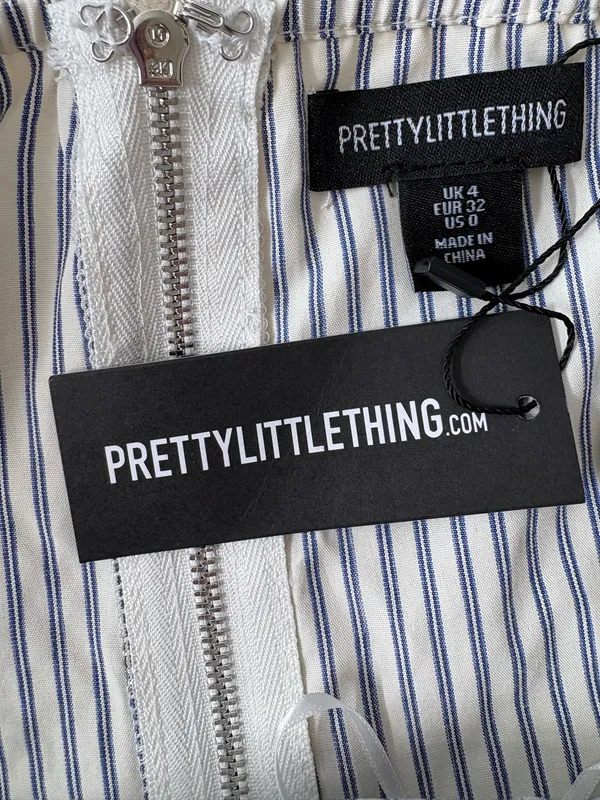 Pretty Little Thing Striped Halter Top - Image 4