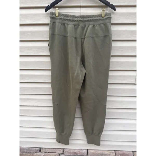 Nike Women's Tech Fleece Essential High-Rise Pants –‎ Olive Green – Size M - Image 3
