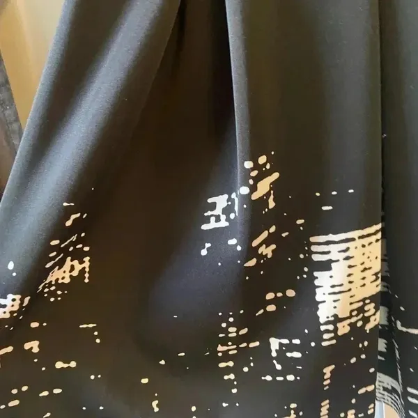 Elie Tahari Dress City Scape Buildings‎ New York Black White Size 4 Fit & Flare - Image 4