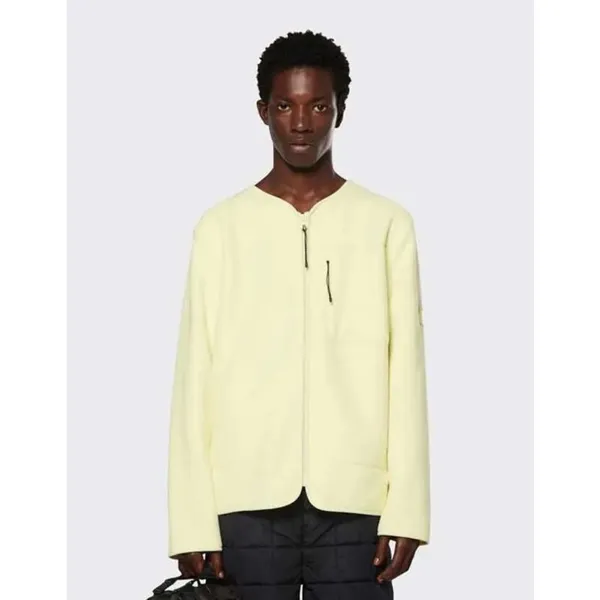 RAINS‎ Jacket Unisex Large Color Straw Fleece Full Zip Jacket MSRP $170 NEW - Image 2