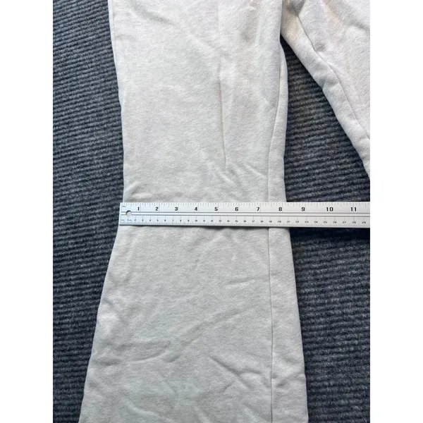 Wild Fable Oatmeal Heather Flare Leg Fleece Sweatpants‎ Pockets Athleisure Small - Image 6
