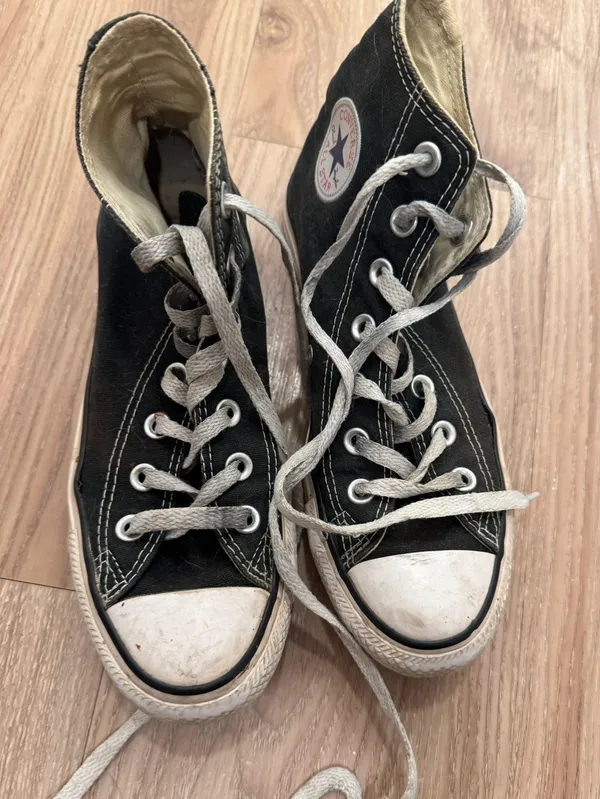 Converse Hightop Black - Image 2