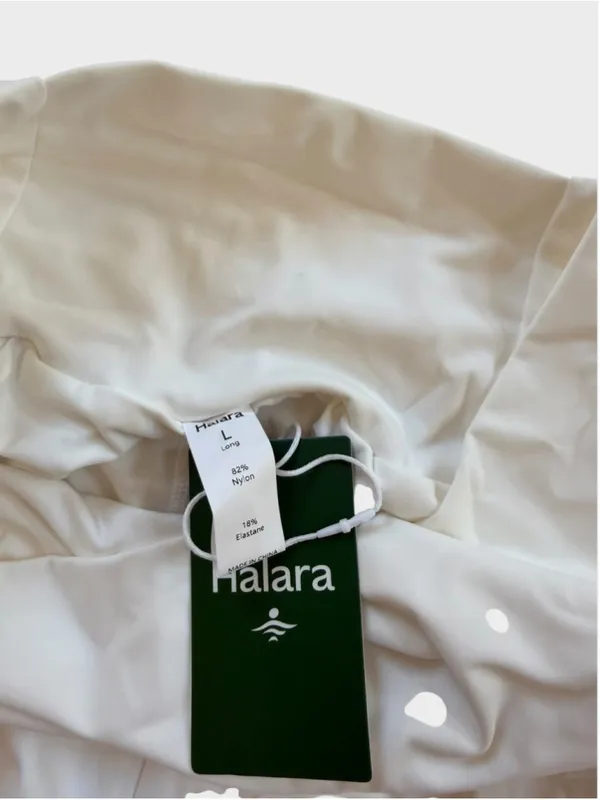 Size L (Long) Halara SoftlyZero Airy Super High Waisted 2-in-1 Yoga Shorts - Image 3