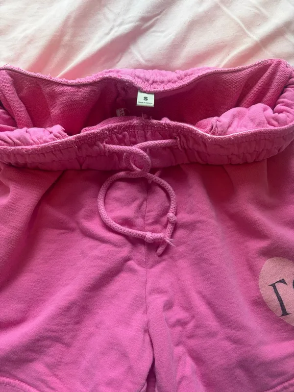 Hot Pink Gamma Phi Beta Hoodie and Shorts Set - Image 7